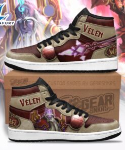 Velen World of Warcraft Shoes Custom For Fans