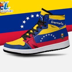 Venezuela Flag JD1 Sneakers Custom…