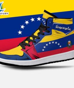 Venezuela Flag JD1 Sneakers Custom…