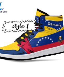 Venezuela Flag JD1 Sneakers Custom Country