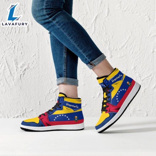 Venezuela Flag JD1 Sneakers Custom Country