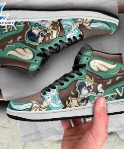 Venti J1 Shoes Custom Genshin…