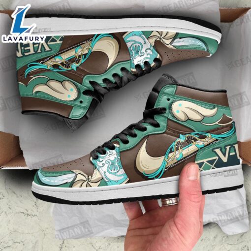 Venti J1 Sneakers Custom For Genshin Impact Fans