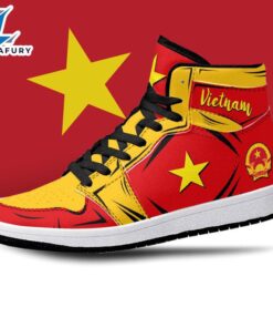 Vietnam Flag JD1 Sneakers Custom…