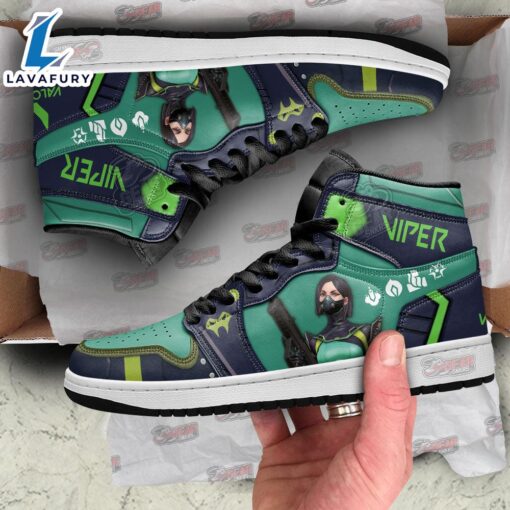 Viper Valorant Agent Shoes Custom For Gamer