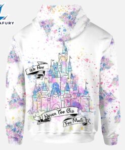 We Are Never Too Old For Magic Castle - Personalized Mickey Mouse Hoodie And Leggings