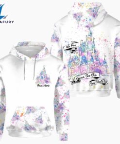 We Are Never Too Old For Magic Castle - Personalized Mickey Mouse Hoodie And Leggings