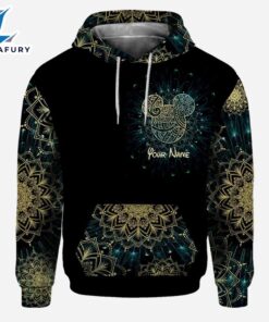 We Are Never Too Old For Magic Mandala Mickey Mouse Ears - Personalized Hoodie and Leggings