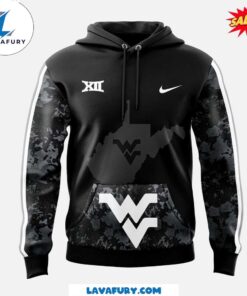 West Virginia 2024 Coal Rush Blackout Hoodie