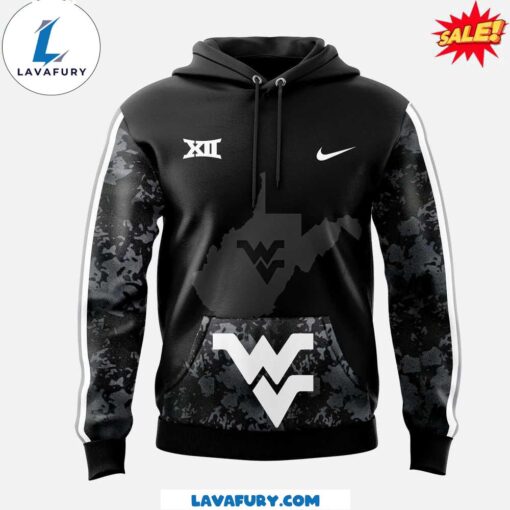 West Virginia 2024 Coal Rush Blackout Hoodie