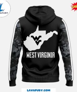 West Virginia 2024 Coal Rush Blackout Hoodie