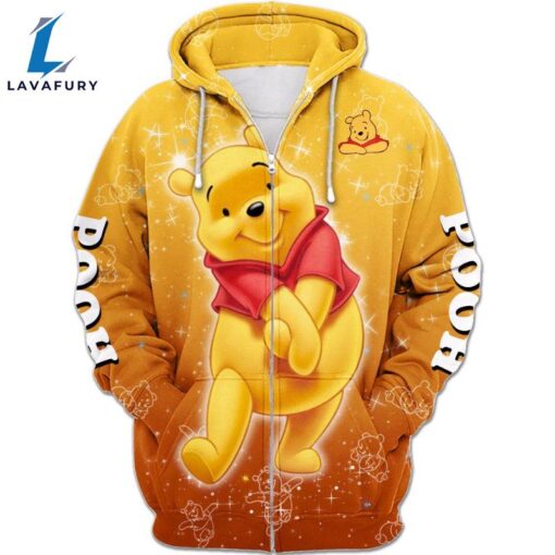 Winnie The Pooh Cartoon Character Activewear Set