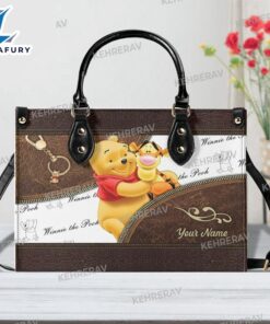 Winnie The Pooh Leather Handbag