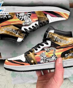 Winnie the Pooh Silhouette J1 Shoes Custom For Fans Sneakers