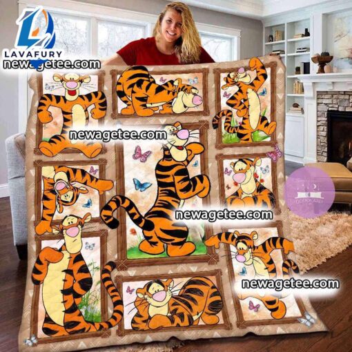 Winnie The Pooh Tigger Fleece Blanket