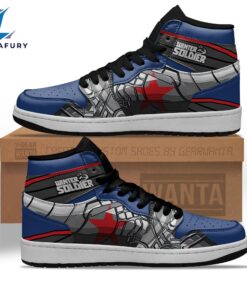 Winter Soldier Shoes Custom Super Heroes Sneakers