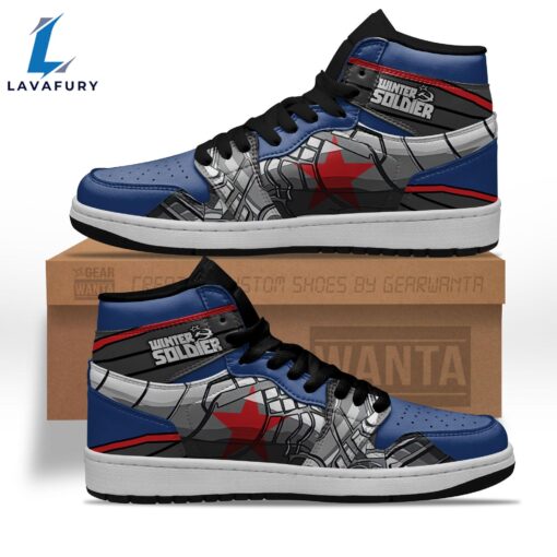 Winter Soldier Shoes Custom Super Heroes Sneakers