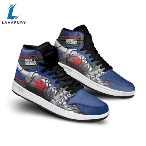 Winter Soldier Shoes Custom Super Heroes Sneakers