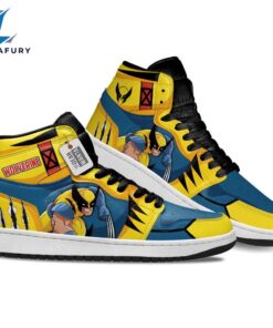 Wolverine J1 Sneakers Movies X-Men Custom Shoes v2