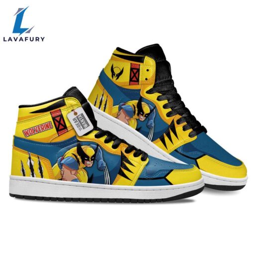 Wolverine J1 Sneakers Movies X-Men Custom Shoes v2