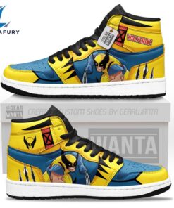 Wolverine J1 Sneakers Movies X-Men Custom Shoes v2