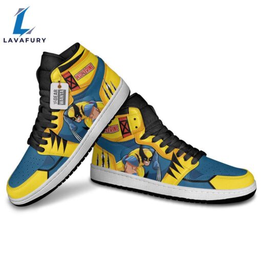 Wolverine J1 Sneakers Movies X-Men Custom Shoes v2