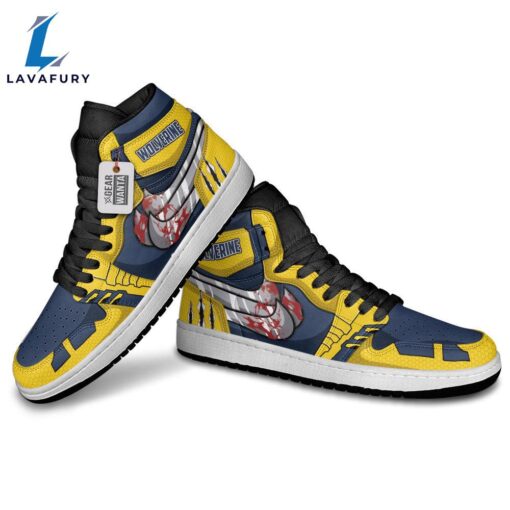 Wolverine J1 Sneakers Movies X-Men Custom Shoes