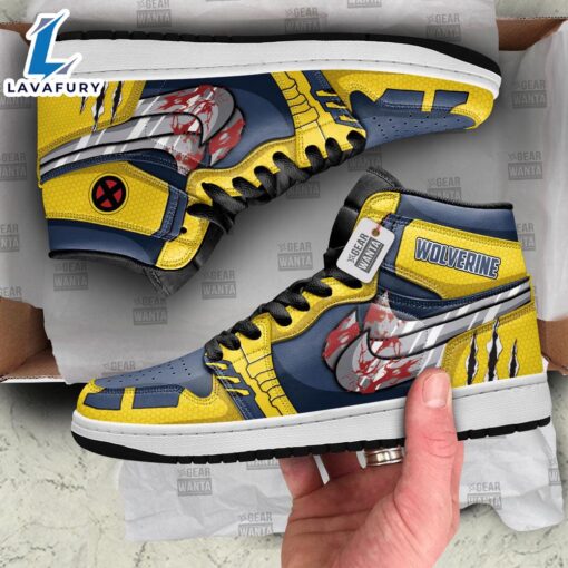 Wolverine J1 Sneakers Movies X-Men Custom Shoes