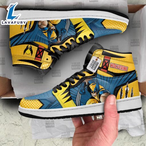 Wolverine Shoes Movies Custom J1-Sneakers v1