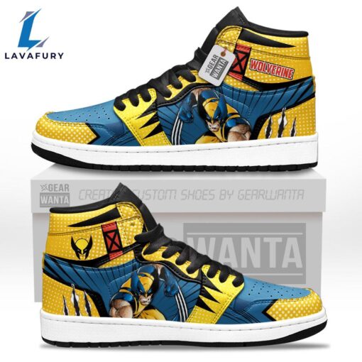 Wolverine Shoes Movies Custom J1-Sneakers v1