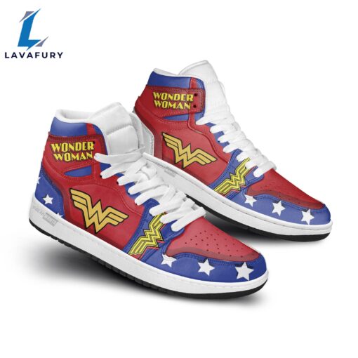 Wonder Woman Shoes Custom Super Heroes Sneakers