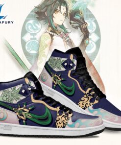 Xiao Sw Genshin Shoes Custom For Fans Sneakers