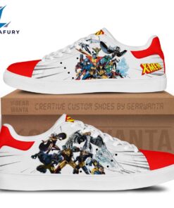 X-Men Cartoon Stan Smith Shoes For Kid