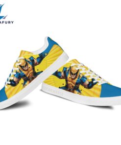 X-Men Wolverine Cartoon Stan Smith Shoes For Kid