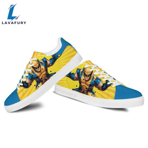 X-Men Wolverine Cartoon Stan Smith Shoes For Kid