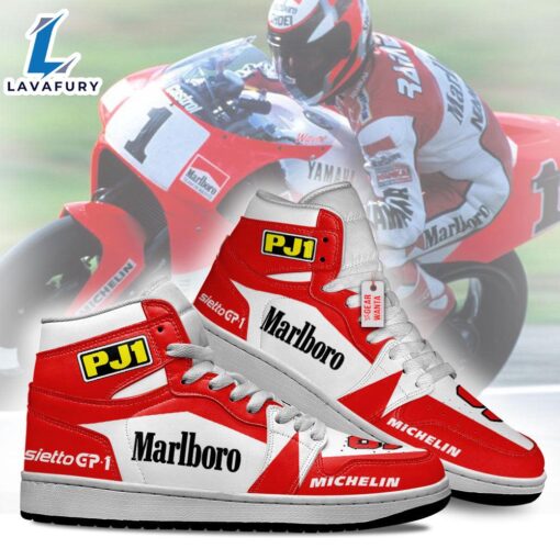 Yamaha YZR500 Moto Custom J1 Shoes Custom Sneakers