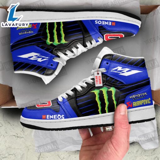 Yamaha YZR-M1 Moto Custom J1 Shoes Custom Sneakers For Fans