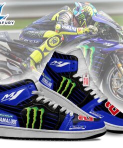 Yamaha YZR-M1 Moto Custom J1 Shoes Custom Sneakers For Fans