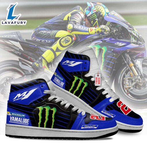 Yamaha YZR-M1 Moto Custom J1 Shoes Custom Sneakers For Fans