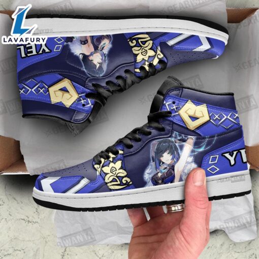 Yelan Genshin Shoes Custom For Fans Sneakers