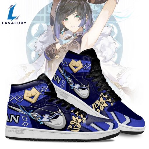 Yelan Sw Genshin Shoes Custom For Fans Sneakers