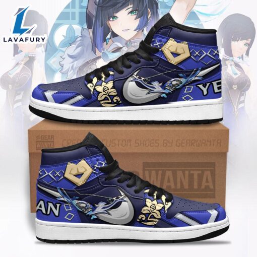 Yelan Sw Genshin Shoes Custom For Fans Sneakers