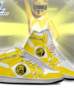 Yellow Ranger Mighty Morphin Power Rangers J1 Shoes Custom Sneakers