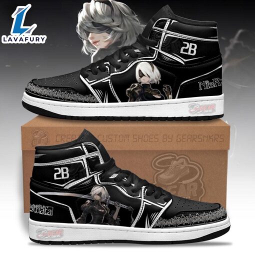 YoRHa 2-gou B-gata Shoes Custom For Fans