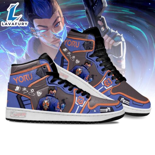 Yoru Valorant Agent Shoes Custom For Gamer