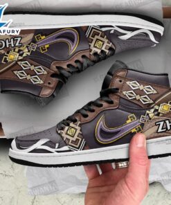 Zhongli Genshin Sneakers Custom For Gamer V1