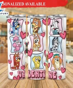 3D Inflated Cartoon Valentine Tumbler…