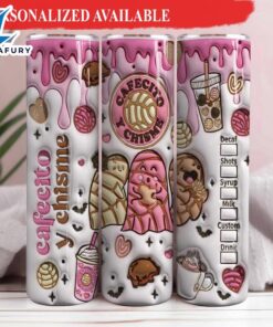 3D Pan Dulce Coffee Valentine…