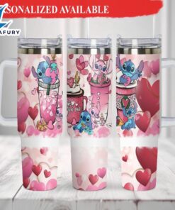 40 oz Stitch Valentine Tumbler…