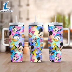 40oz Cartoon Characters Insulated Tumbler